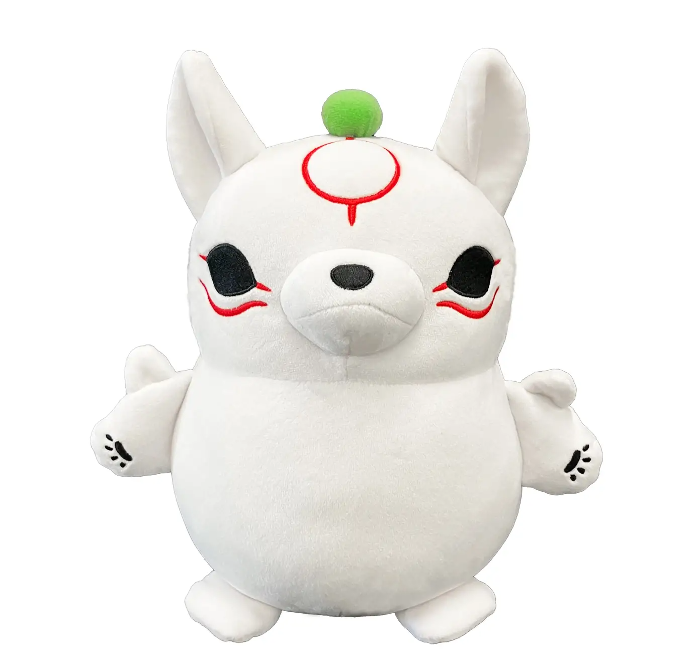Okami 20th Anniversary MochiKawa Plush Amaterasu (Middle)