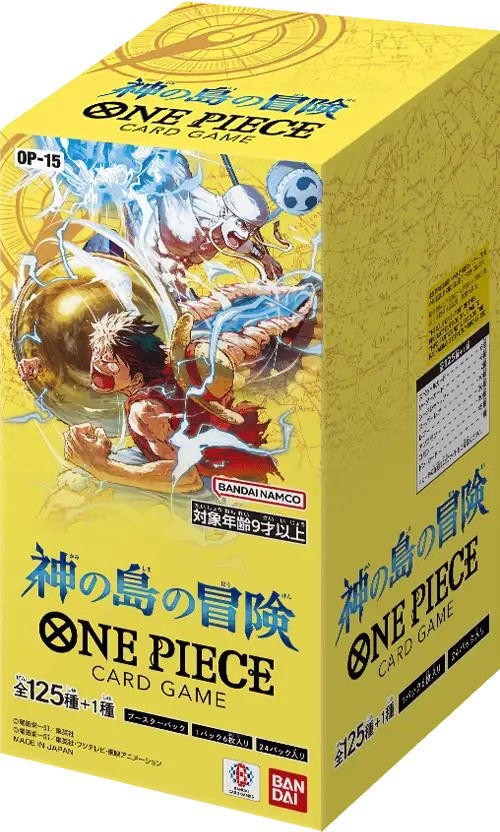 One Piece Adventure on Kami's Island OP-15 Japanese Booster Box One Piece Adventure on Kami's Island OP-15 Japanese Booster Box