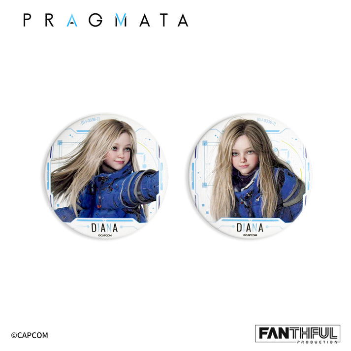 Pragmata Tin Badge Set image 4