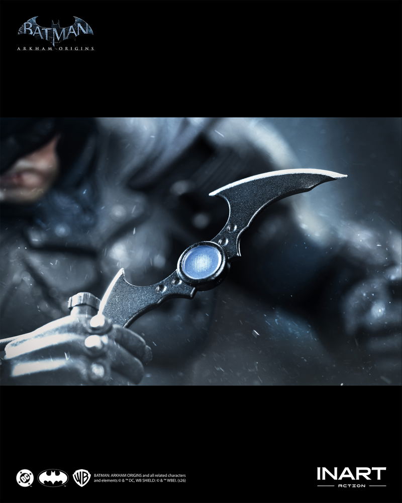Batman Arkham Origins 1/12 Scale Action Figure: Batman (Batman: Arkham Origins) Battle Damaged Ver. image 21