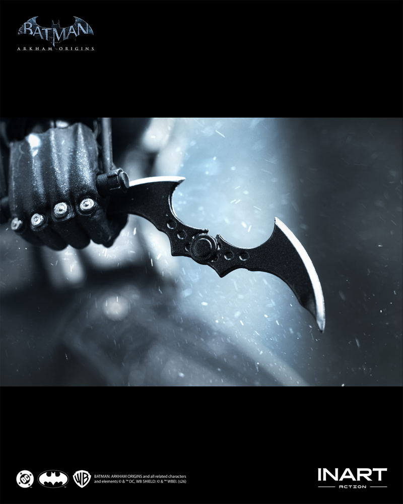 Batman Arkham Origins 1/12 Scale Action Figure: Batman (Batman: Arkham Origins) Battle Damaged Ver. image 23