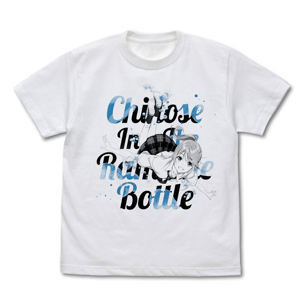 TV Anime Chitose Is In The Ramune Bottle - Aomi Haru T-shirt (White | Size M)