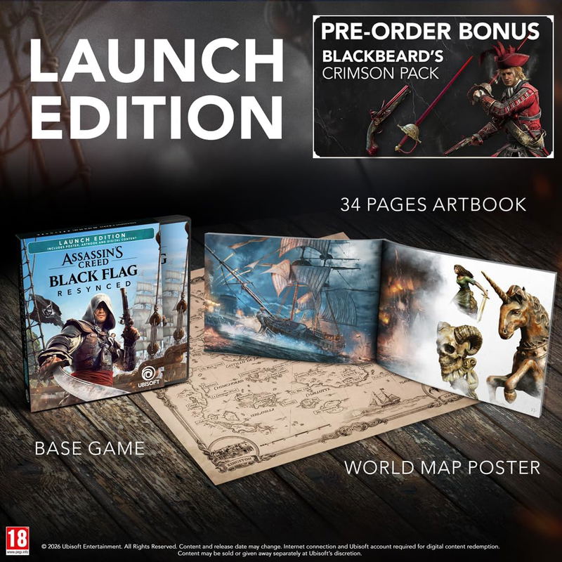 Assassin's Creed Black Flag Resynced [Launch Edition] image 1