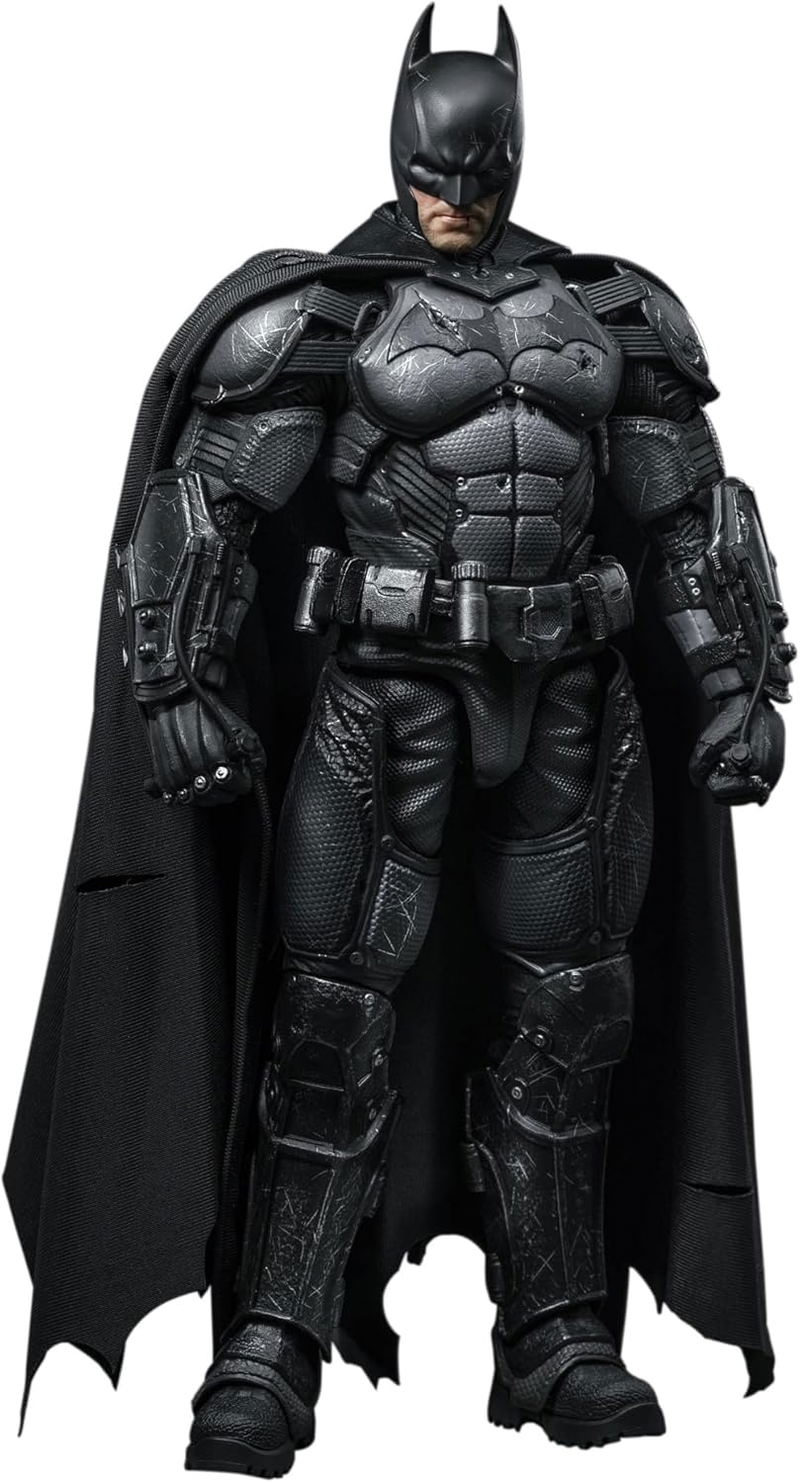 Batman Arkham Origins 1/12 Scale Action Figure: Batman (Batman: Arkham Origins) Battle Damaged Ver. image 1