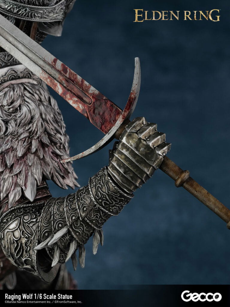 Elden Ring 1/6 Scale Pre-Painted Statue: Raging Wolf image 24