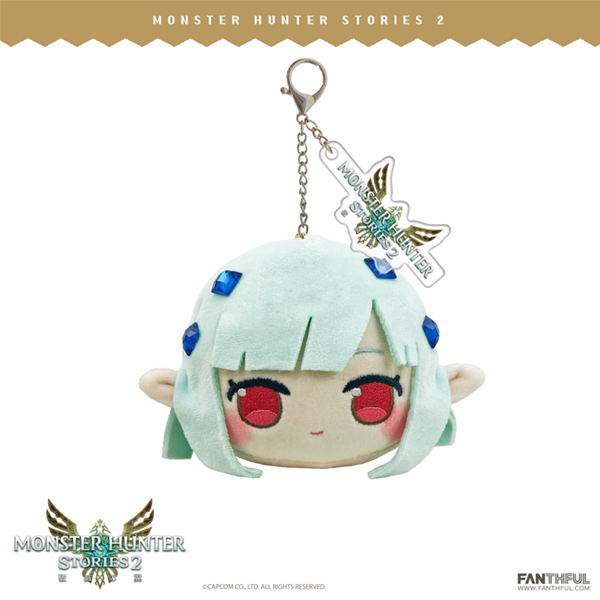 Monster Hunter Stories 2 Eena Plush Keychain