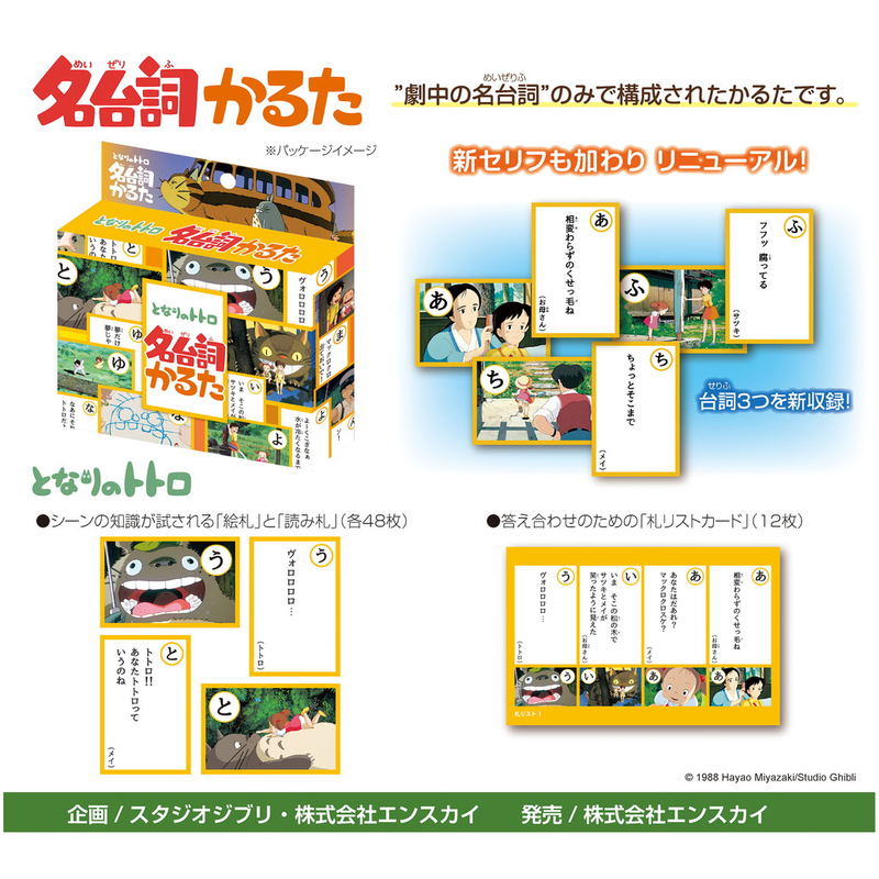 My Neighbor Totoro Words Karuta image 2