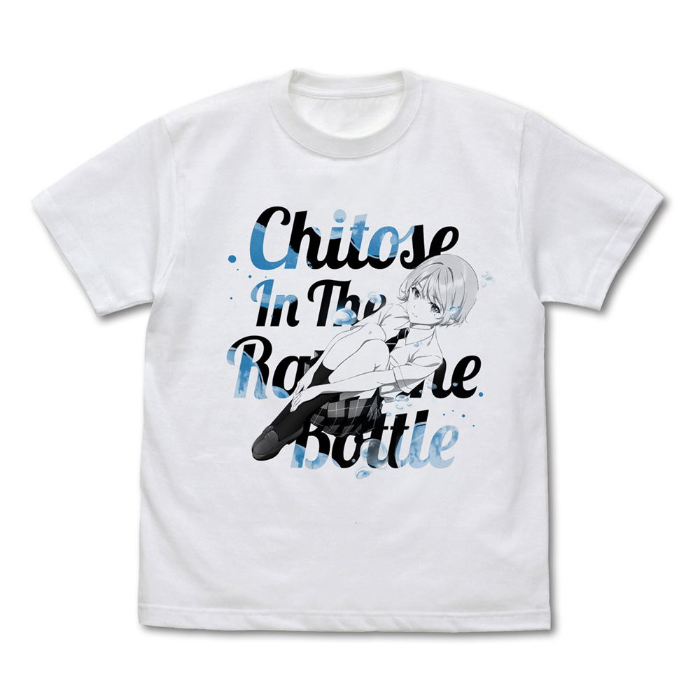 TV Anime Chitose Is In The Ramune Bottle - Nishino Asuka T-shirt (White | Size L)