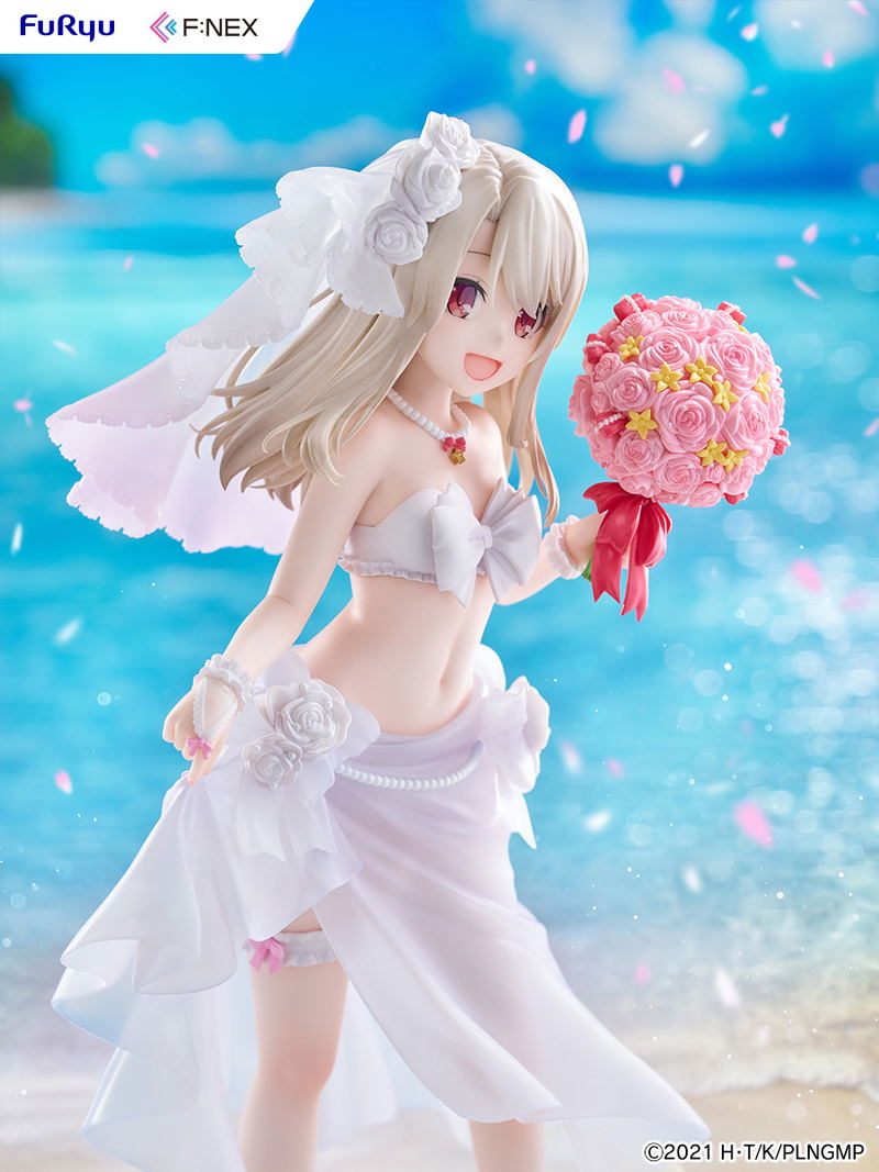 Fate/kaleid liner Prisma Illya Licht The Nameless Girl 1/7 Scale Pre-Painted Figure: Illyasviel Von Einzbern Wedding Swimwear Ver. image 13