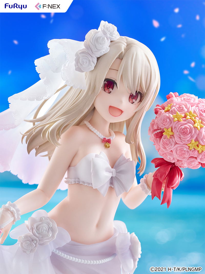 Fate/kaleid liner Prisma Illya Licht The Nameless Girl 1/7 Scale Pre-Painted Figure: Illyasviel Von Einzbern Wedding Swimwear Ver. image 14