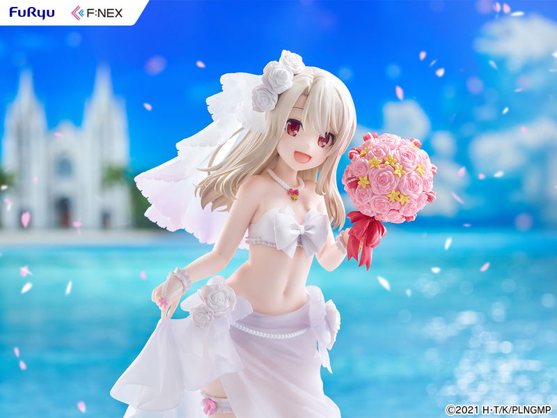 Fate/kaleid liner Prisma Illya Licht The Nameless Girl 1/7 Scale Pre-Painted Figure: Illyasviel Von Einzbern Wedding Swimwear Ver. image 15