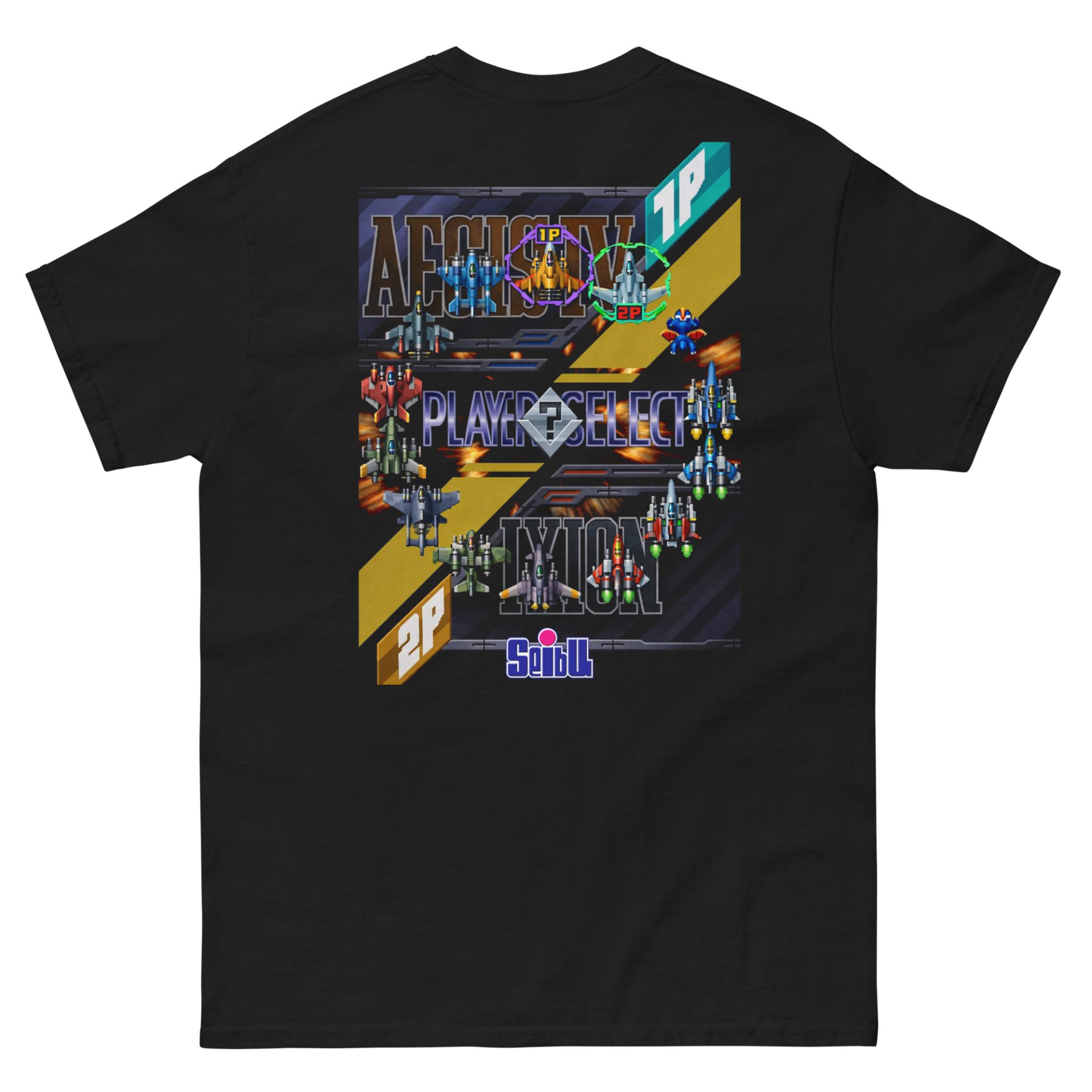 Raiden Fighters Jet (Select) T-shirt (Black | Size S)