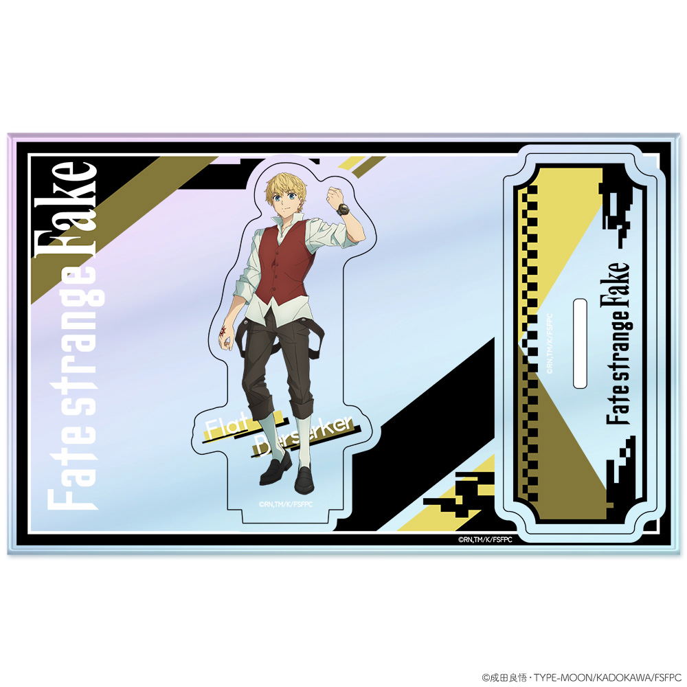 Fate/strange Fake Aurora Acrylic Niko Stand Flat Escardos &amp; Berserker