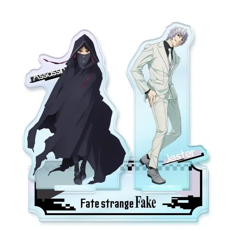 Fate/strange Fake Aurora Acrylic Niko Stand Jester Karture & Assassin image 1