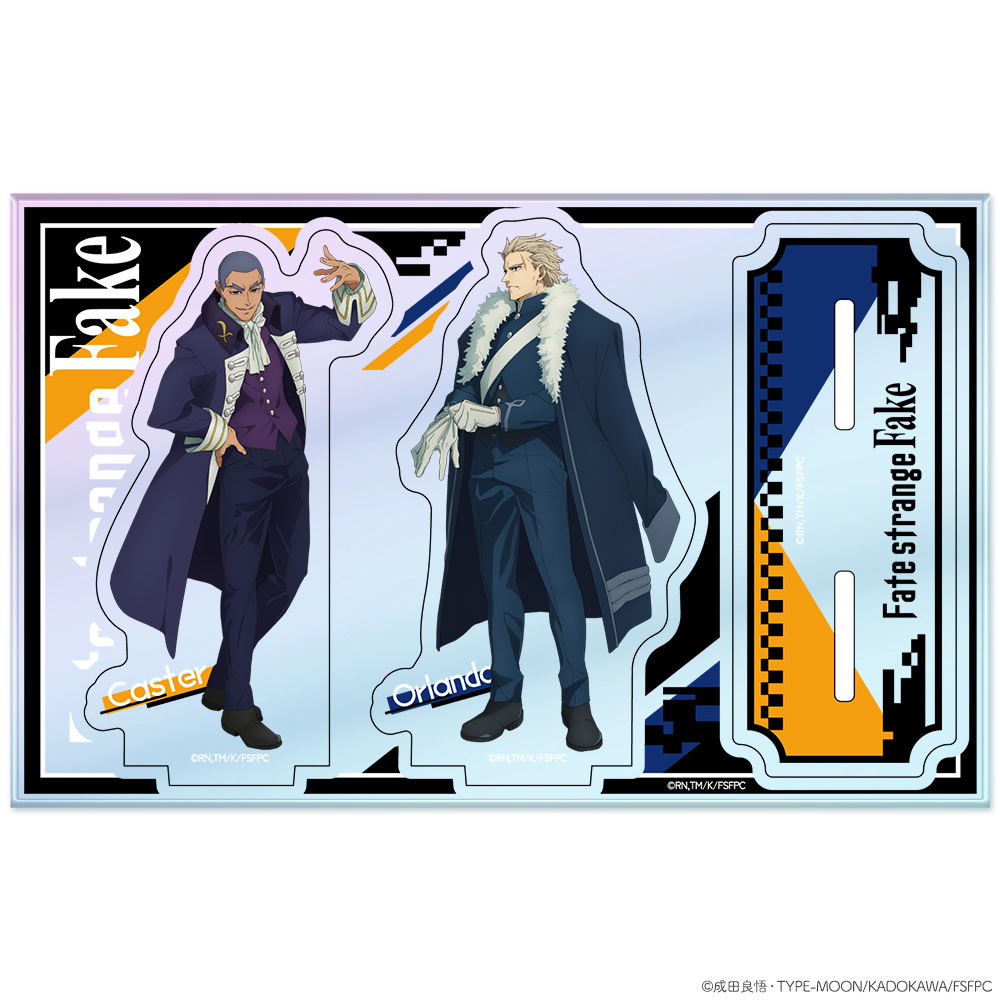Fate/strange Fake Aurora Acrylic Niko Stand Orlando Reeve &amp; Caster