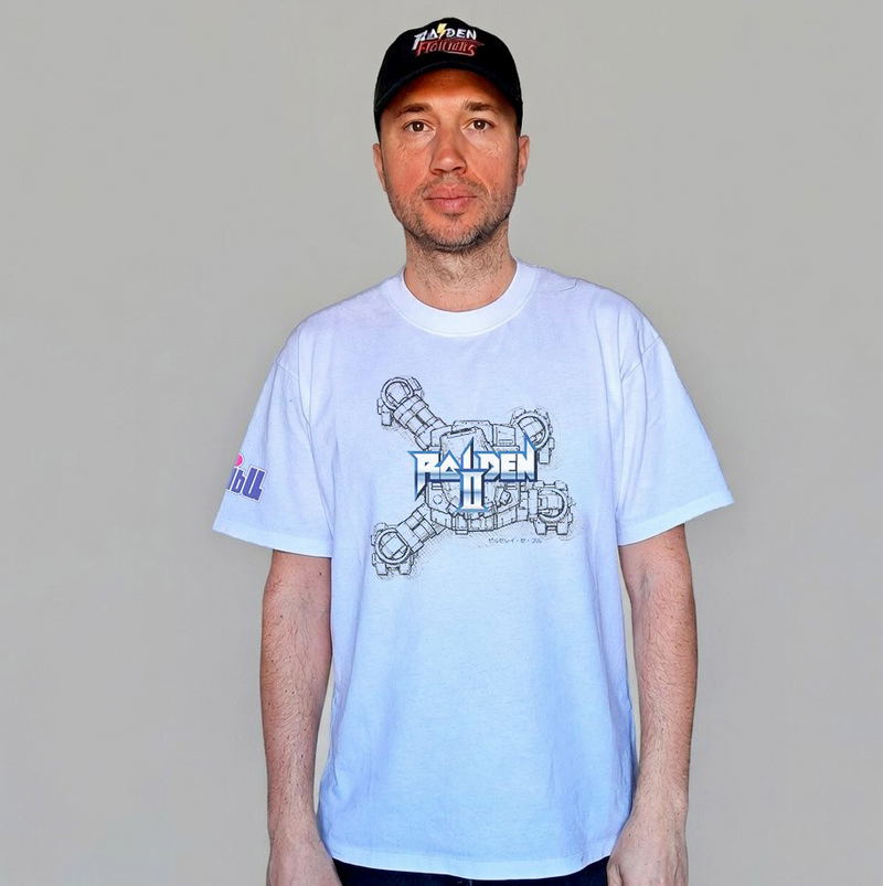 Raiden II T-shirt (White | Size XXL) image 3