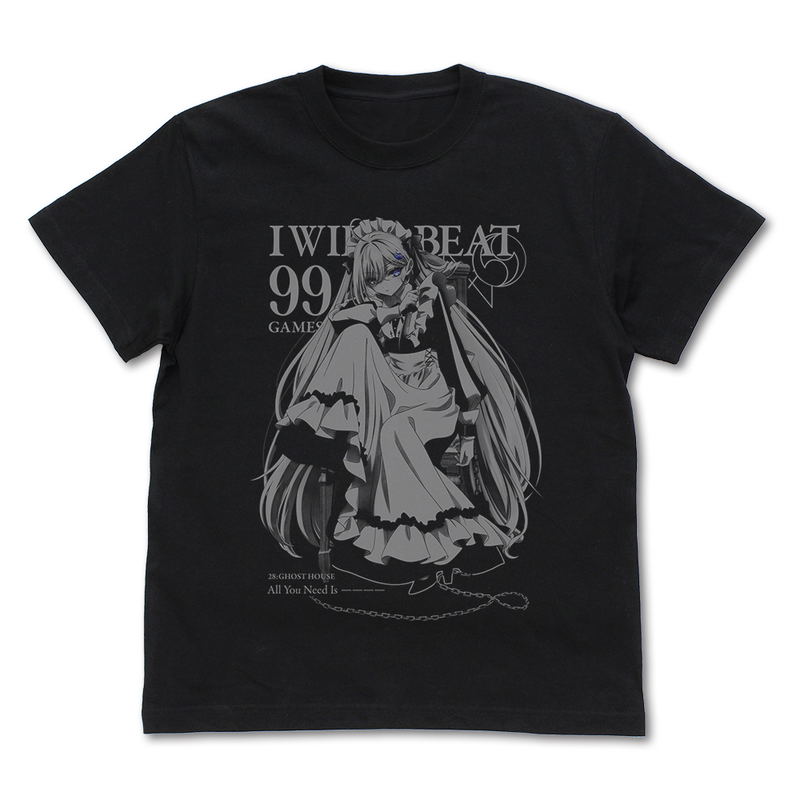 Playing Death Games To Put Food On The Table - Yuki Ghost House T-shirt (Black | Size M) image 1