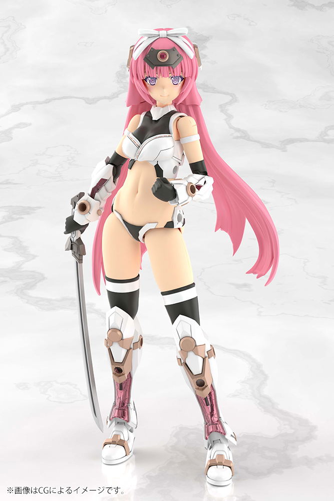 Frame Arms Girl Grande Scale Plastic Model Kit: Magatsuki Kikka image 9