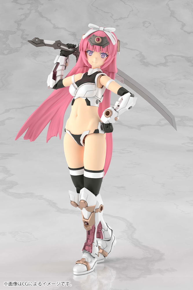 Frame Arms Girl Grande Scale Plastic Model Kit: Magatsuki Kikka image 13