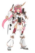 Frame Arms Girl Grande Scale Plastic Model Kit: Magatsuki Kikka thumbnail 1