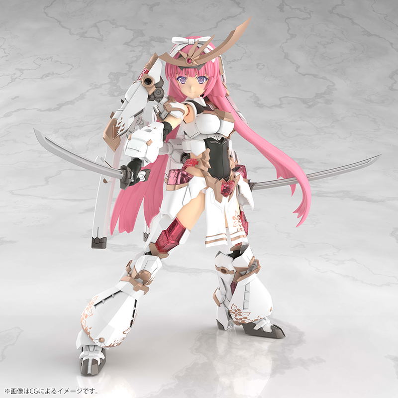 Frame Arms Girl Grande Scale Plastic Model Kit: Magatsuki Kikka image 4