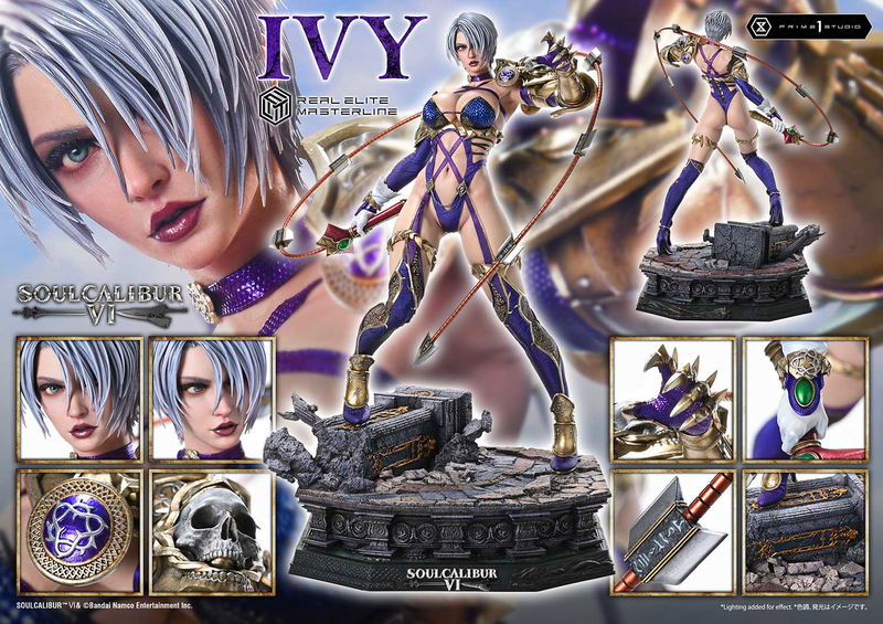 Real Elite Masterline Soulcalibur VI 1/4 Scale Statue: Ivy image 5