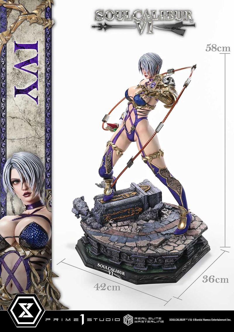 Real Elite Masterline Soulcalibur VI 1/4 Scale Statue: Ivy image 6