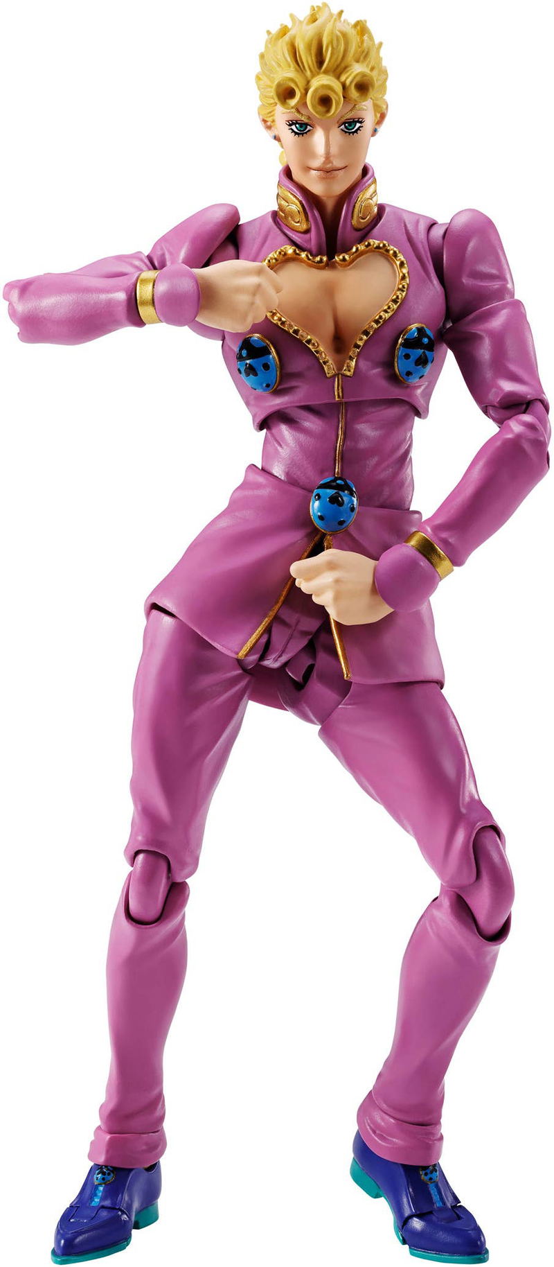 S.H.Figuarts JoJo's Bizarre Adventure Golden Wind: Giorno Giovanna image 1