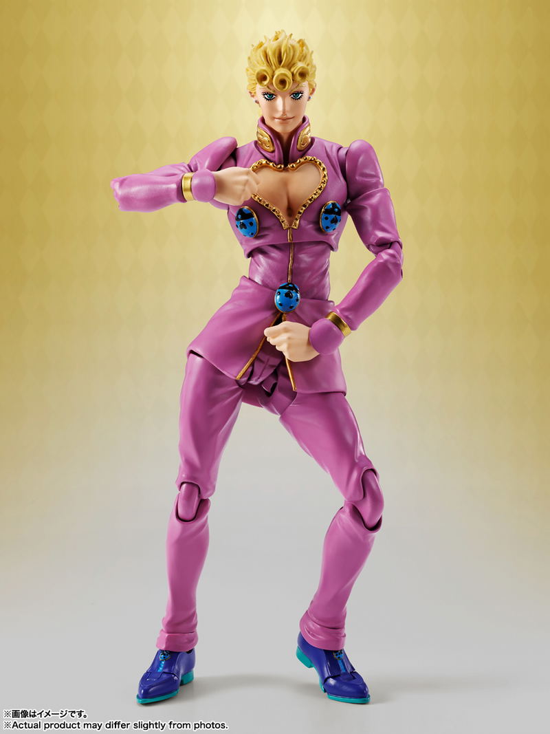 S.H.Figuarts JoJo's Bizarre Adventure Golden Wind: Giorno Giovanna image 2