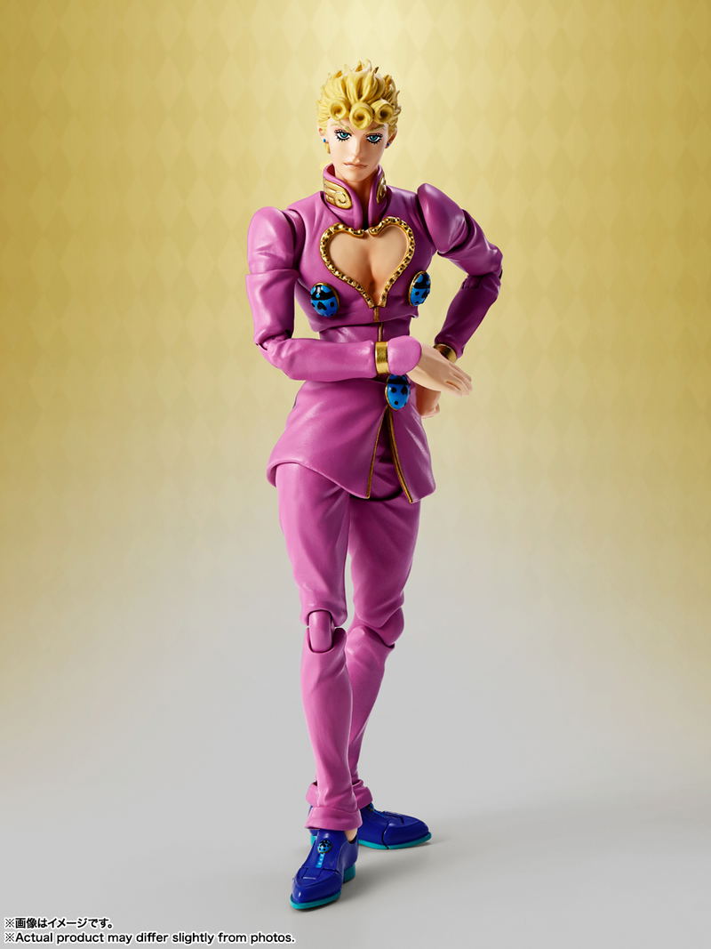 S.H.Figuarts JoJo's Bizarre Adventure Golden Wind: Giorno Giovanna image 3