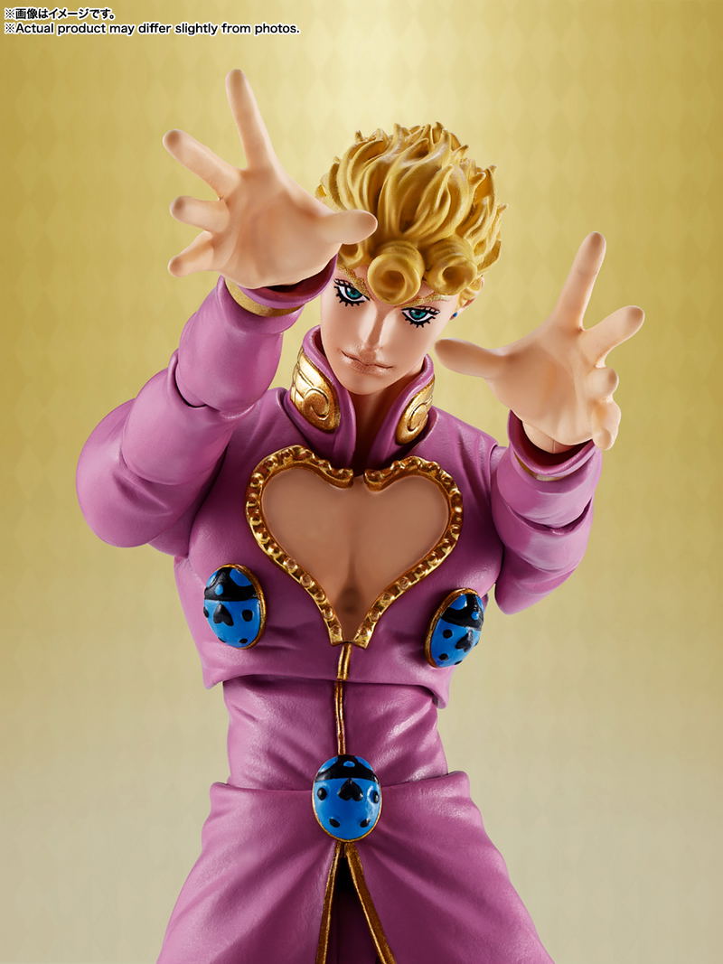S.H.Figuarts JoJo's Bizarre Adventure Golden Wind: Giorno Giovanna image 4