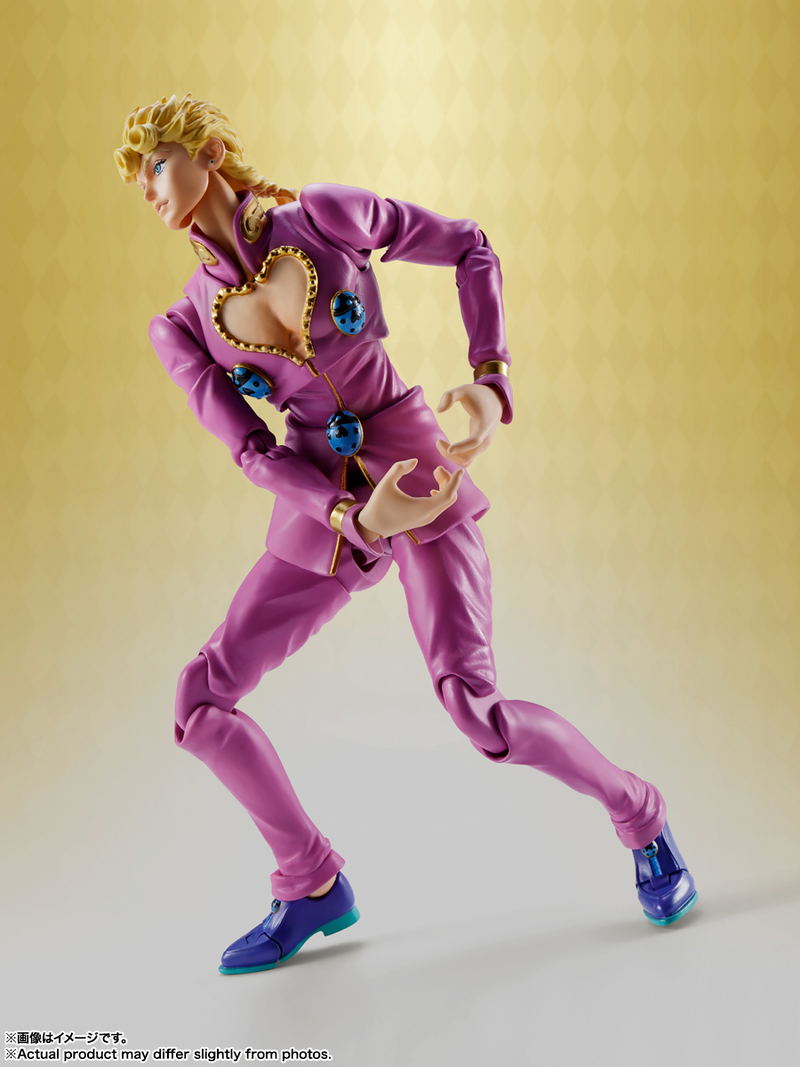 S.H.Figuarts JoJo's Bizarre Adventure Golden Wind: Giorno Giovanna image 6