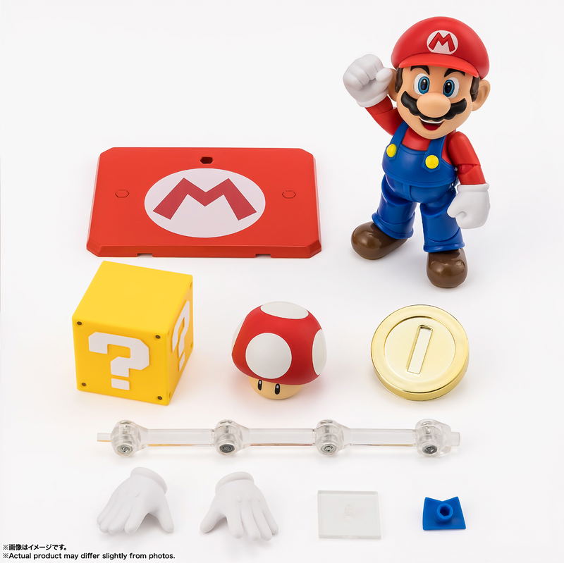 S.H.Figuarts Super Mario Brothers: Mario (Super Mario) image 6