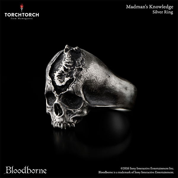 Bloodborne × Torch Torch - Madman's Knowledge Silver Ring (No. 24/Circumference 64.9mm) image 4