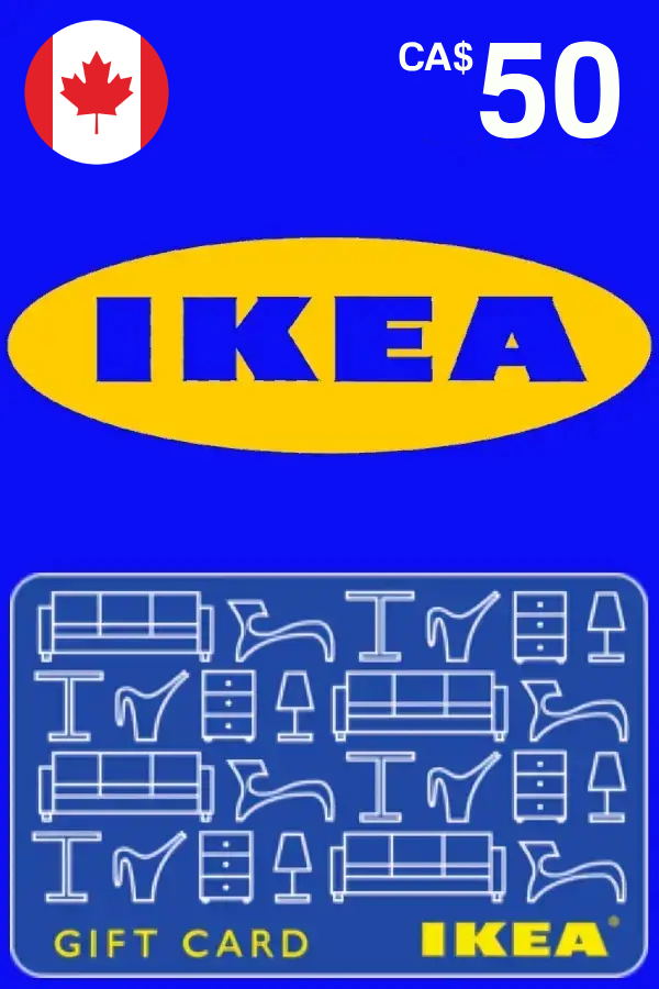 IKEA Gift Card 50 CAD | Canada Account <span class="ext ext_digital">digital</span> image 1