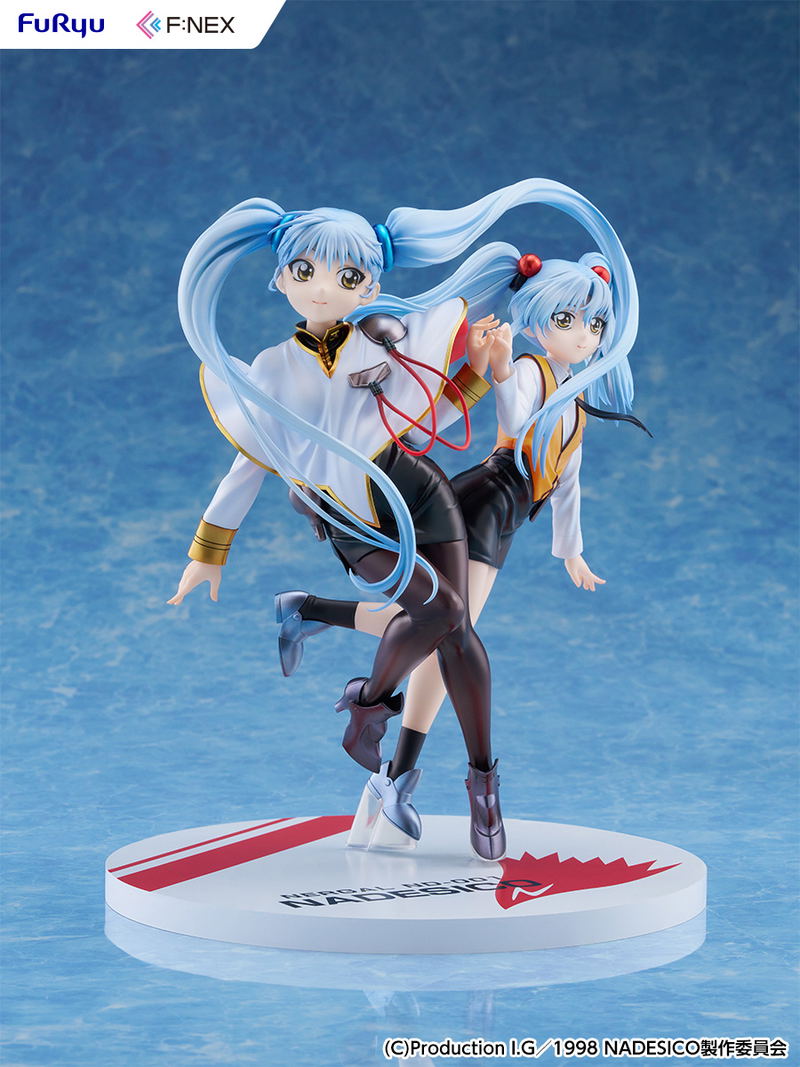 Martian Successor Nadesico The Motion Picture Prince of Darkness 1/7 Scale Pre-Painted Figure: Hoshino Ruri W Ruriruri Ver. image 3