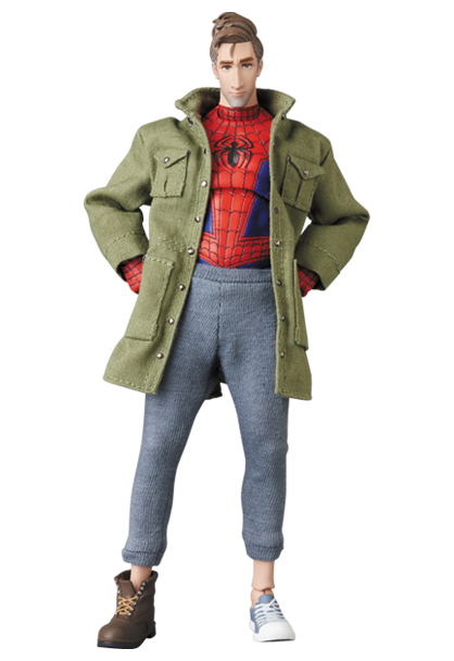 MAFEX No.235 Spider-Man Into the Spider-Verse: Spider-Man (Peter B. Parker) Renewal Ver. (Re-run) image 1