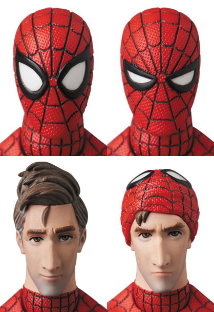 MAFEX No.235 Spider-Man Into the Spider-Verse: Spider-Man (Peter B. Parker) Renewal Ver. (Re-run) image 3