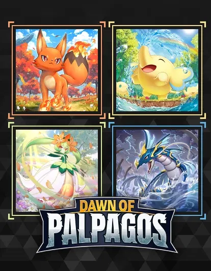 Palworld Official Card Game Booster Pack Dawn of Palpagos (Set of 12 Packs)