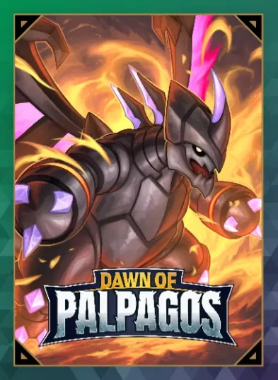 Palworld Official Card Game Trial Deck Dawn of Palpagos (Green & Purple) image 1