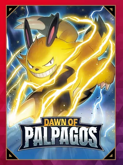 Palworld Official Card Game Trial Deck Dawn of Palpagos (Red & Blue) image 1
