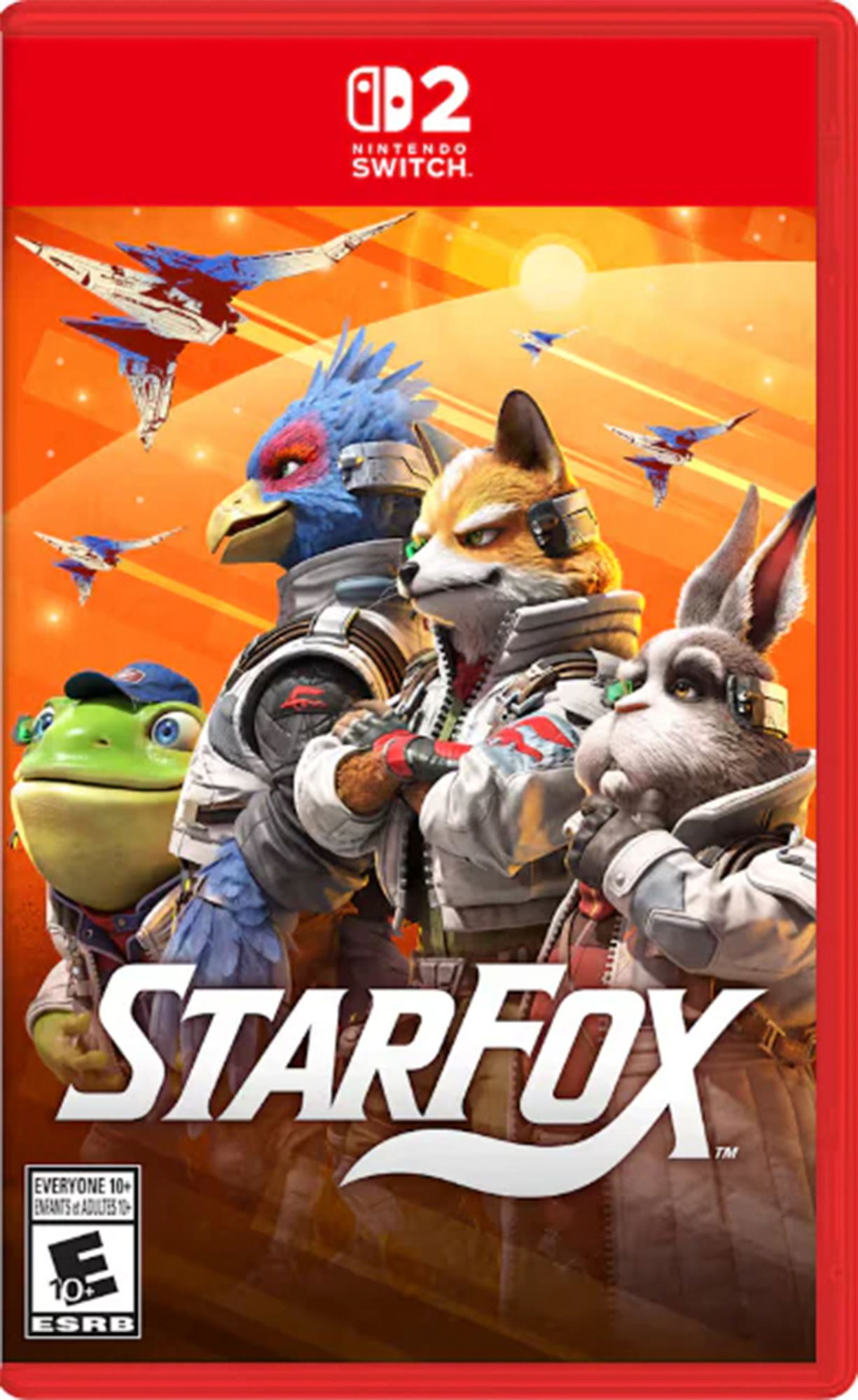 Star Fox Game Cart for Nintendo Switch 2