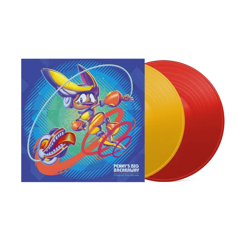 Penny's Big Breakaway Original Game Soundtrack (Yellow & Red Vinyl
