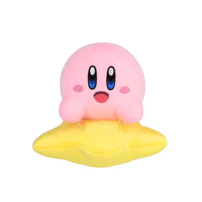 Kirby Air Riders Plush Toy Kirby & Warp Star image 1