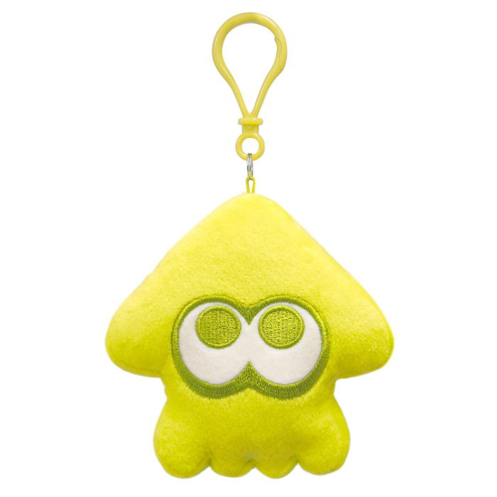 Splatoon 3 Plush Mascot Squid (Yellow) image 1