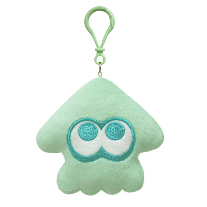 Splatoon 3 Plush Mascot Squid (Light Blue) image 1