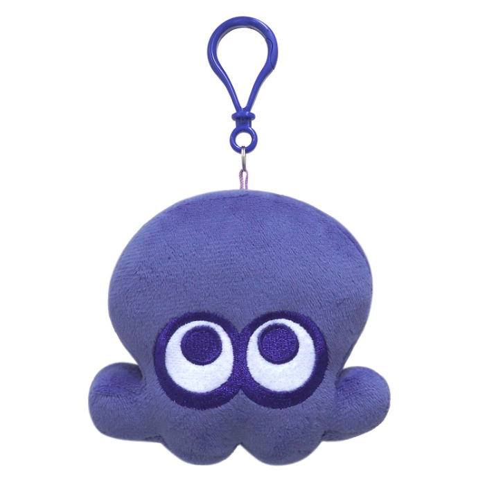Splatoon 3 Plush Mascot Squid (Blue) image 1