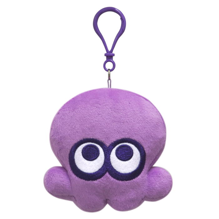 Splatoon 3 Plush Mascot Squid (Purple) image 1