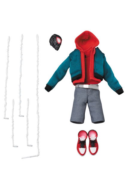MAFEX No.236 Spider-Man Into the Spider-Verse: Spider-Man (Miles Morales) Renewal Ver. image 13