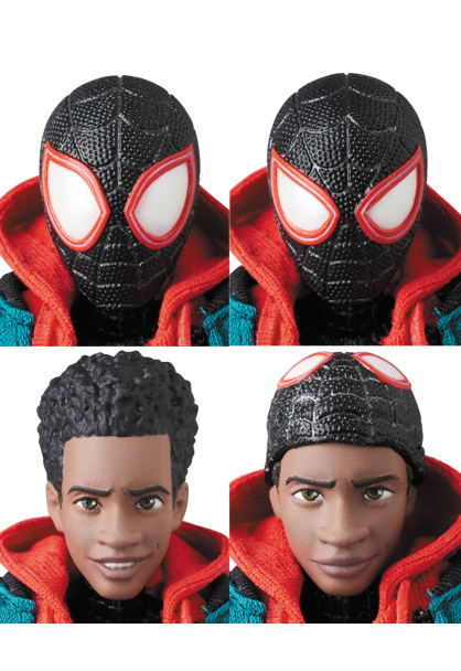 MAFEX No.236 Spider-Man Into the Spider-Verse: Spider-Man (Miles Morales) Renewal Ver. image 3